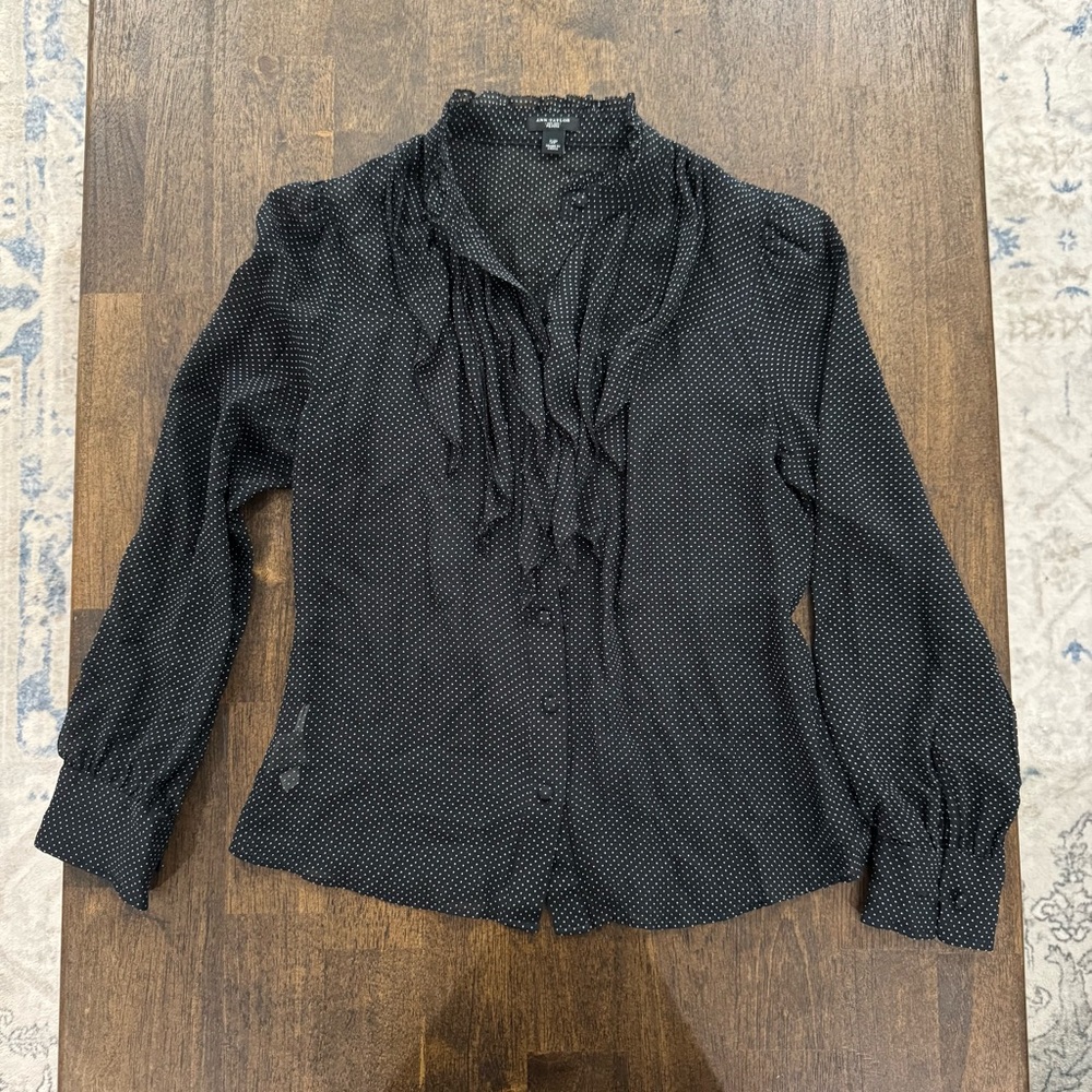 Ann Taylor Sheer Silk Blouse